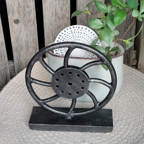 MOVIE REEL decor black brushed metal finish - Picture 4 of 7